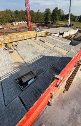 Baustelle von oben | Doering Bauelemente Vertriebsgesellschaft mbH