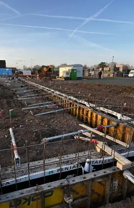Baustelle Rohbau | Doering Bauelemente Vertriebsgesellschaft mbH